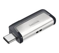 SanDisk Clé USB Ultra Dual 128 Go USB 3.1/USB-C Gris
