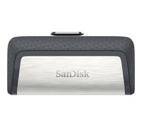 SanDisk Clé USB Ultra Dual 128 Go USB 3.1/USB-C Gris