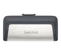 SanDisk Clé USB Ultra Dual 128 Go USB 3.1/USB-C Gris
