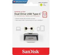 SanDisk Ultra Dual - Lecteur flash USB - 128 Go - USB 3.1 / USB-C