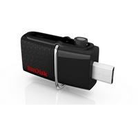 SanDisk Ultra Dual USB Drive 3.0 lecteur USB flash 16 Go USB Type-A / Micro-USB 3.2 Gen 1 (3.1 Gen 1) Noir