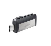 SanDisk Clé USB Ultra Dual 128 Go USB 3.1/USB-C Gris