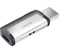 SanDisk Ultra® DualDrive Mémoire supplémentaire USB pour smartphone/tablette argent 256 GB USB 3.1 (Gen 1), USB-C®