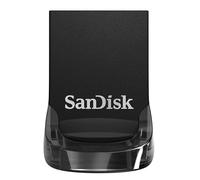 SANDISK Ultra Fit 1 to Flash Drive (Clé USB 3.2, Idéale pour Ordinateurs Portables et Consoles, des Vitesses allant jusqu'à 400 Mo/s, Logiciel de récupération des données RescuePRO Deluxe) Noir