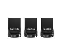 SanDisk Ultra Fit 32GB USB 3.1 Flash Drive with up to 130MB/s read speed - Tripl