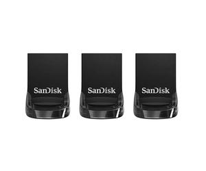 SanDisk Ultra Fit lecteur USB flash 32 Go USB Type-A 3.2 Gen 1 (3.1 Gen 1) Noir