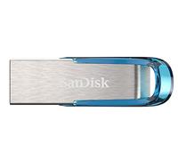 SANDISK Ultra Flair 128 Go Clé USB | Des vitesses jusqu'à 150 Mo/s, RescuePRO Deluxe Une protection par mot de passe, Un boîtier en métal élégant et résistant