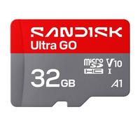 SanDisk Carte mémoire microSDHC Ultra GO 32 Go A1 UHS-I U1 Class 10