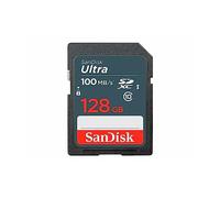 SANDISK Carte Mémoire SD SDXC 128 Go - Gamme Ultra Lite 100 Mo/s UHS-I Classe 10