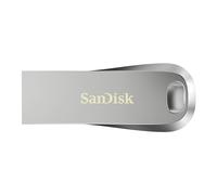SanDisk Clé USB Ultra Luxe 64 Go Type-A USB 3.2 Gen 1 150 Mo/s Boîtier métal Argent