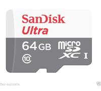 Sandisk Ultra Micro SDXC Spreicherkarte 64GB UHS-I 48MB/S Module de Mémoire