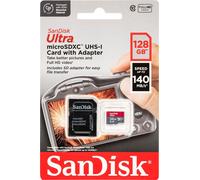 SanDisk Ultra microSDHC 128GB 140MB/s.Adapt.SDSQUAB-128G-GN6IA