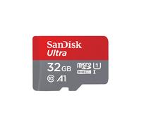 SanDisk Ultra microSDHC 32 Go UHS-I Classe 10 A1, Vitesse de lecture 120 Mo/s, Dimensions 15x10.9x1.02mm, Température -25°C à 85°C, SDSQUA4-032G-GN6IA
