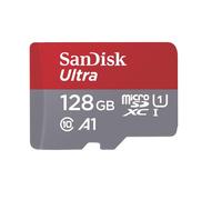 Carte mémoire microSDXC - SANDISK - Ultra 128Go - Classe 10 - 140Mo/s - Rouge
