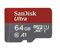 SanDisk Ultra microSDXC 64GB + SD Adapter 120MB/s A1 Class 10 UHS-I - Tablet Packaging