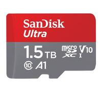 SanDisk Ultra - Carte mémoire flash (adaptateur microSDXC vers SD inclus(e)) - 1.5 To - A1 / UHS Class 1 / Class10 - microSDXC UHS-I G