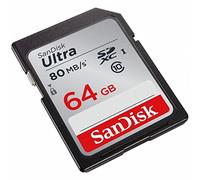 SanDisk Ultra - Carte mémoire flash - 64 Go - Class 10 - 533x - SDXC UHS-I
