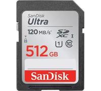 SanDisk Ultrastar SDSDUN4-512G-GN6IN Carte mémoire 512 Go SDHC UHS-I classe 10 (SDSDUN4-512G-GN6IN)