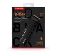 WESTERN DIGITAL Modèle : WD Black SSD SN850X 8To Heatsink