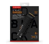SanDisk WD_BLACK SN850X NVMe 8 To M.2 PCI Express 4.0