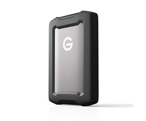 SanDiskProfessional 5 To G-Drive ArmorATD, Disque HDD Externe Portable, Durable et Robuste, jusqu'à 140 Mo/s, USB-C (5 Go/s), USB 3.2 Gén 1
