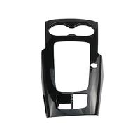 SANDNE Accessoires IntéRieurs Automobiles pour A3 8V S3 2014-2020 Fibre Carbone Auto Voiture Style Console Centrale Changement De Vitesse Panneau Décoration Autocollants Garniture(B Model Black)