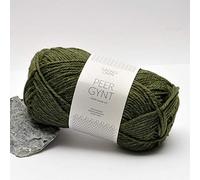 SANDNES 9572 Peer Gynt - 50 g - 91 m - Dark Green Mottled