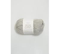 Sandnes Garn 1101-001032 Pelote de laine à tricoter à la main Gris clair 50 g = env. 91 m