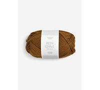 Sandnes Garn 1101002564 GYllenbrun, pelote de 50 g = env. 91 m