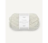Sandnes Garn Tynn Peer Gynt env. 205 m col. 1021 lys gramelert 50 g