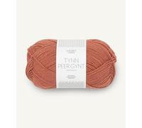 Sandnes Garn Tynn Peer Gynt Env. 205 m Col. 3535 lys Coberbrun 50 g