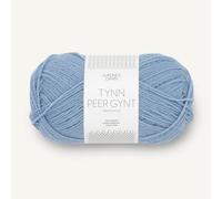Sandnes Garn Tynn Peer Gynt env. 205 m col. 6032 bla hortensia 50 g