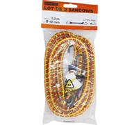 Sandow 10mm 1,2m avec crochets - lot de 2 pcs DRAKKAR - 18367