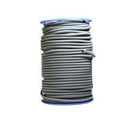 Tecplast - Sandow élastique Professionnel Diamètre 9 mm 50 mètres linéaires Couleur Gris Fixation Baches