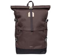 Sandqvist - Icon Rolltop Backpack 26 - Sac à dos journée - brown with natural leather