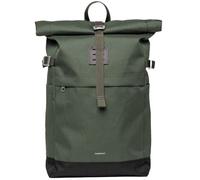 SANDQVIST Icon Rolltop Backpack M - Mixte - Vert - taille M- modèle 2025