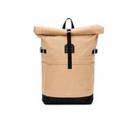 Sandqvist Sac à dos Icon Rolltop 14 pouces, 23 L, Beige, sac à dos pour ordinateur portable 14 pouces, résistant à l'eau, matériaux recyclés