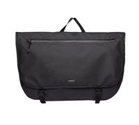 Sandqvist Sac bandoulière Stream Messenger noir, polyester recyclé, taille unique