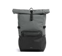 Sandqvist Stream L Sac à dos roll-top gris foncé, unisexe, 34L