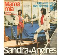 SANDRA & ANDRES - Mama Mia (Deutsche Originalaufnahme) / Alles was die Lady will / 12 337 AT