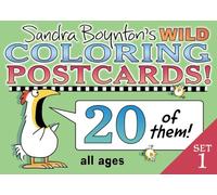Sandra Boynton's Wild Coloring Postcards, Set 1