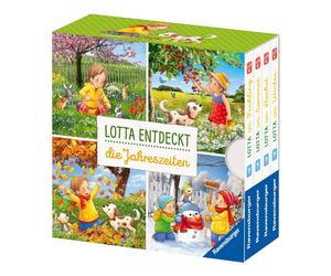 Sandra Grimm Ka Lotta entdeckt die Jahreszeiten - Schuber mit 4 (Product Bundle)