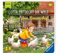 Sandra Grimm Katja Sen Lotta entdeckt die Welt: Auf dem Bauern (Libro de cartón)