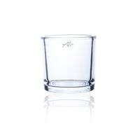 Sandra Rich Porte-bougie à chauffe-plat verre décoratif CYLI HEAVY 12x11cm rond clair