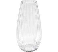 SANDRA RICH Vase en verre Pierre H30cm