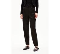SANDRINAA TAPERED PANTALON | Fabriqué à partir de 100 % TENCEL™ x REFIBRA™ Lyocell - noir (XS)