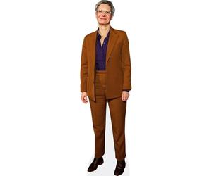 Sandrine Rousseau (Suit) Silhouette en Carton Taille Mini