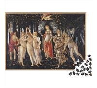 Sandro Botticelli Peintures De Renommée Mondiale Puzzles, The Spring Puzzle Bois, Adultes Et Adolescent, Puzzle Impossible, Peinture à l'huile Puzzles, Famille Éducatifs Jouet 1000 Pièces