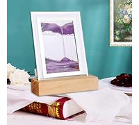 Sandscape, 3D LED Tableau Sable Décoration Automne Tableaux Sable A faire tourner Mobiles Figures Décoratives Avec LED Lumière Verre Sable Set Bureau Décoration Lampe Sable Détente Alimenté par USB