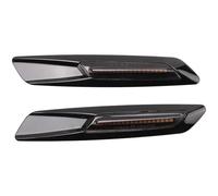 SANDSIS Clignotant Latéral Rétroviseur Lot De 2 Feux Clignotants LED Pour Voiture Position Latéraux Dynamiques Pour BMW E60 E61 E81 E82 E88 E90 E91 E92